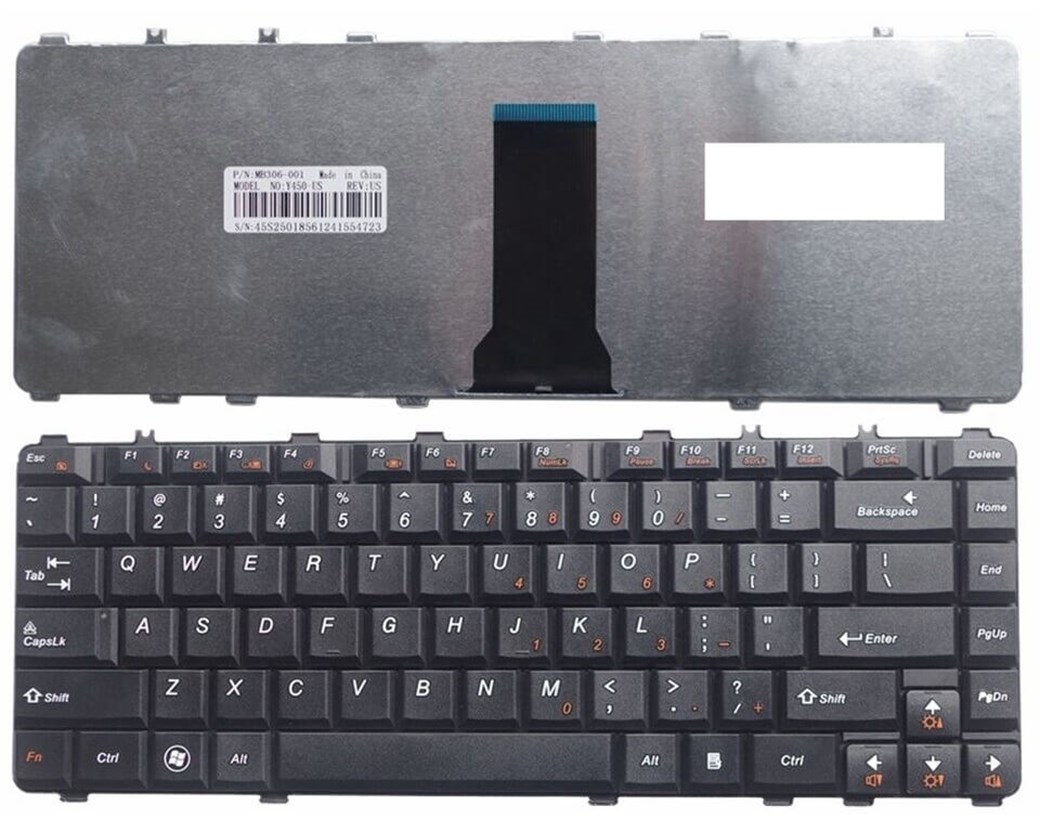 LENOVO Y450 Y550 NOTEBOOK KLAVYE SİYAH EN-Q