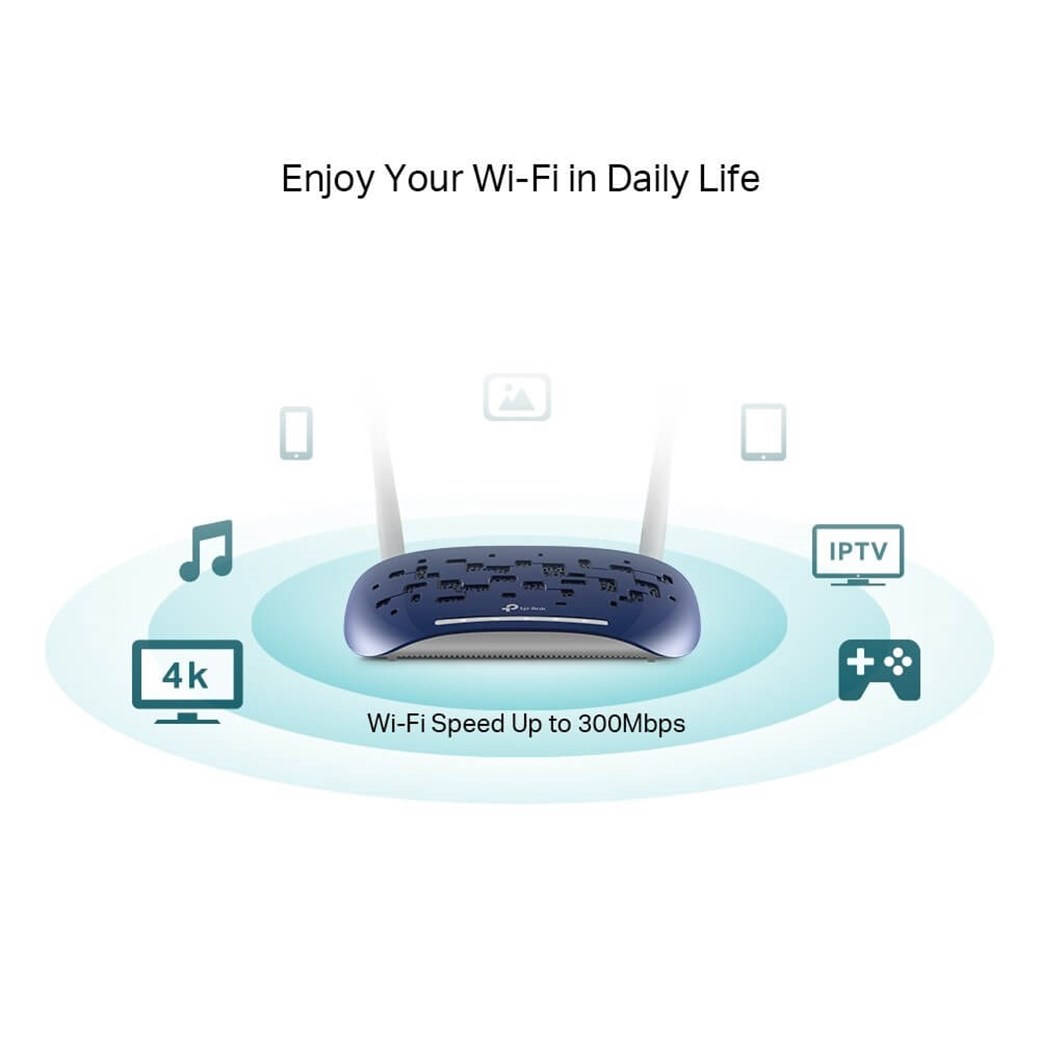 TP-LİNK TD-W9960 N600 WIRELESS VDSL/ADSL MODEM