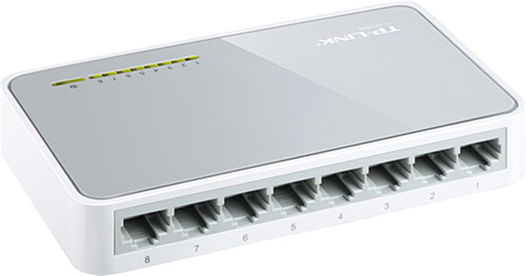 TP-LINK TL-SF1008D 8 PORT 10/100Mbps DESKTOP SWİTCH