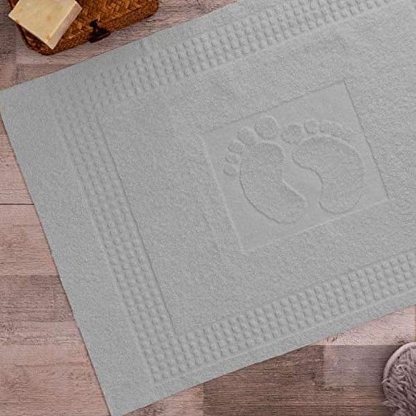 EV TEKSTİLİVAROL AYAK HAVLUSU GRİ 50*70