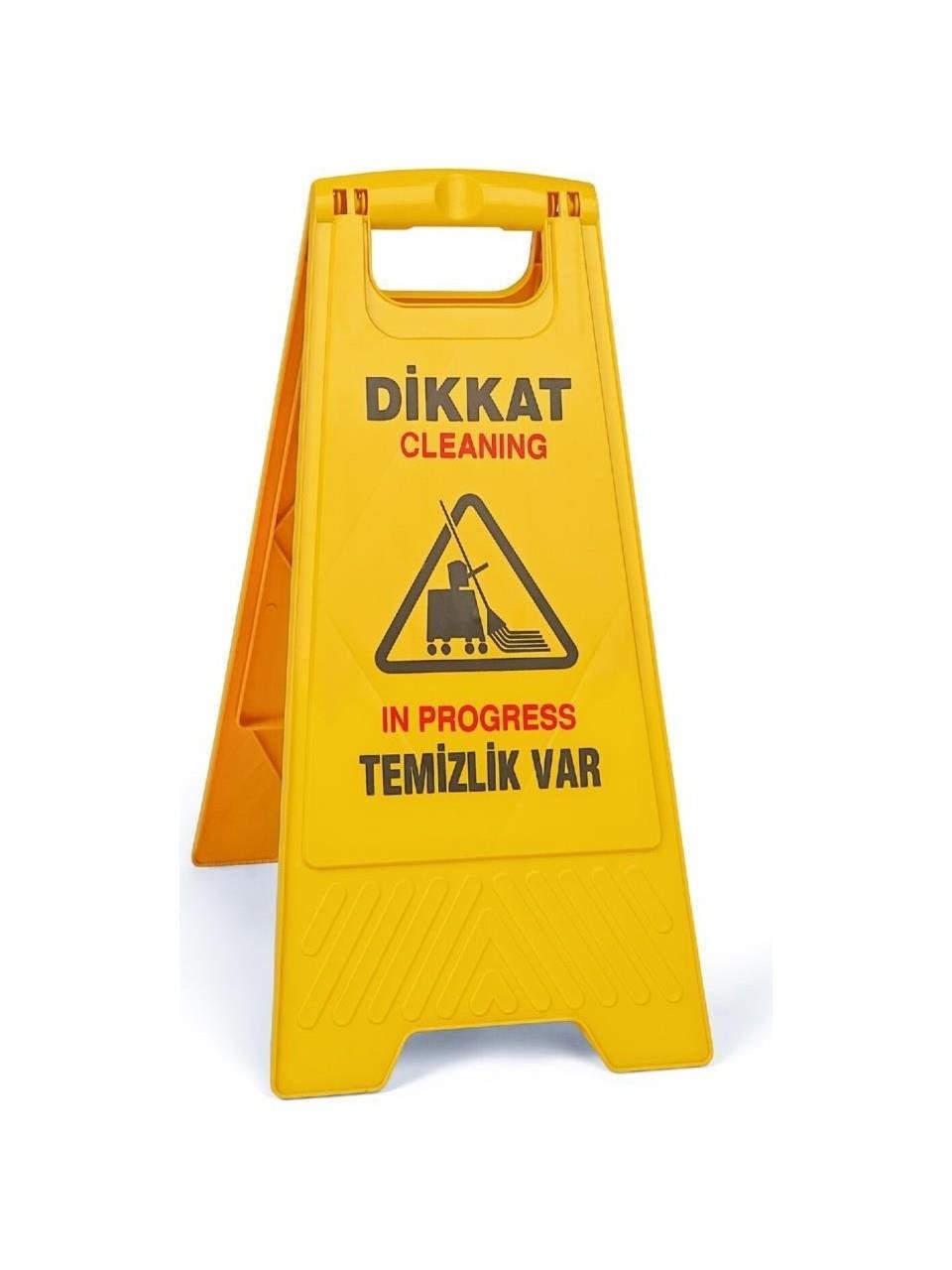 Faydalı ÜrünlerÜÇTEM TEMİZLİK VAR İKAZ LEVHASI