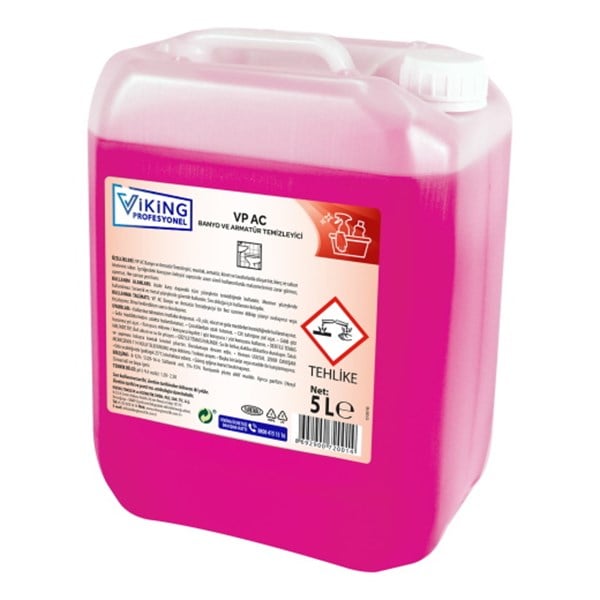 Genel Temizlik HijyeniVP AC BANYO VE ARMATÜR TEMİZLEYİCİ 5KG