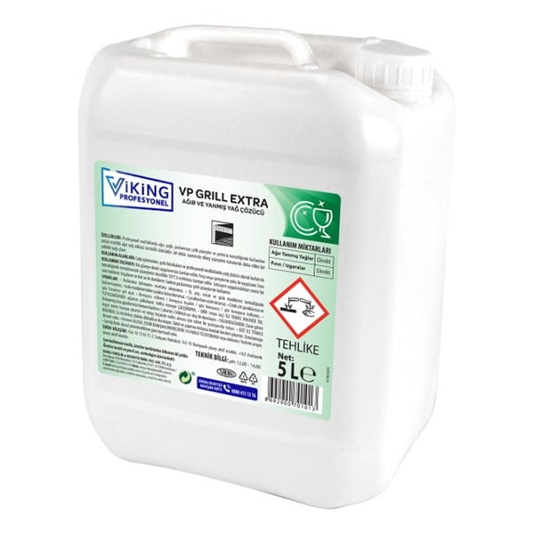Genel Temizlik HijyeniVP GRILL YANMIŞ YAĞ ÇÖZÜCÜ 5 KG