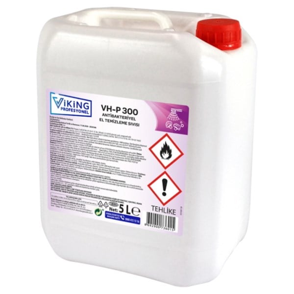 HijyenVP VH-P 300 ALKOL BAZLI ANTİSEPTİK EL VE YÜZEY DEZENFEKTAN 5LT