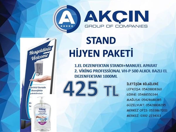 KAMPANYASTAND HİJYEN PAKETİ