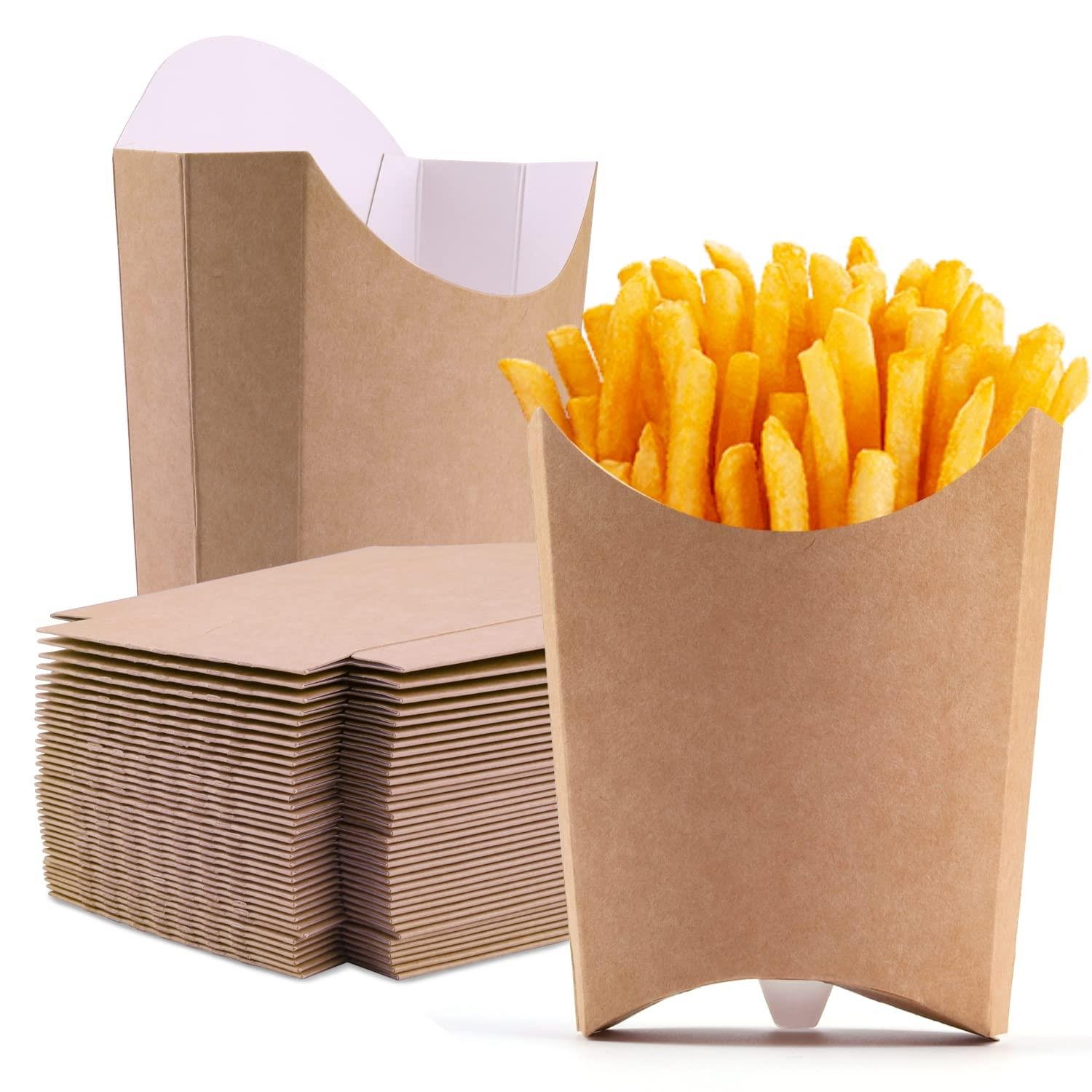 CARTON FOOD CONTAINERSTREND KRAFT FRENCH FRIES 1800LÜ
