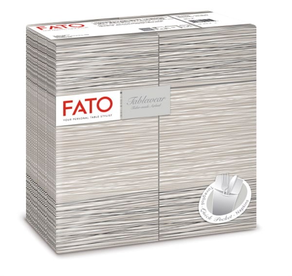 PEÇETELERAIRLAID 40x40 MILLE RIGHE POLVERE KATLANMIŞ PEÇETE 40'LI