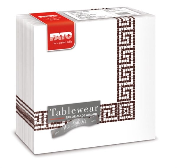 PEÇETELERAIRLAID 40x40 MYKONOS CIOCCOLATA PEÇETE 50'Lİ