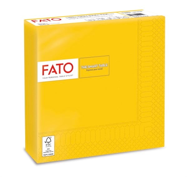 PEÇETELERSMARTTABLE 40x40 GIALLO PEÇETE 50'Lİ