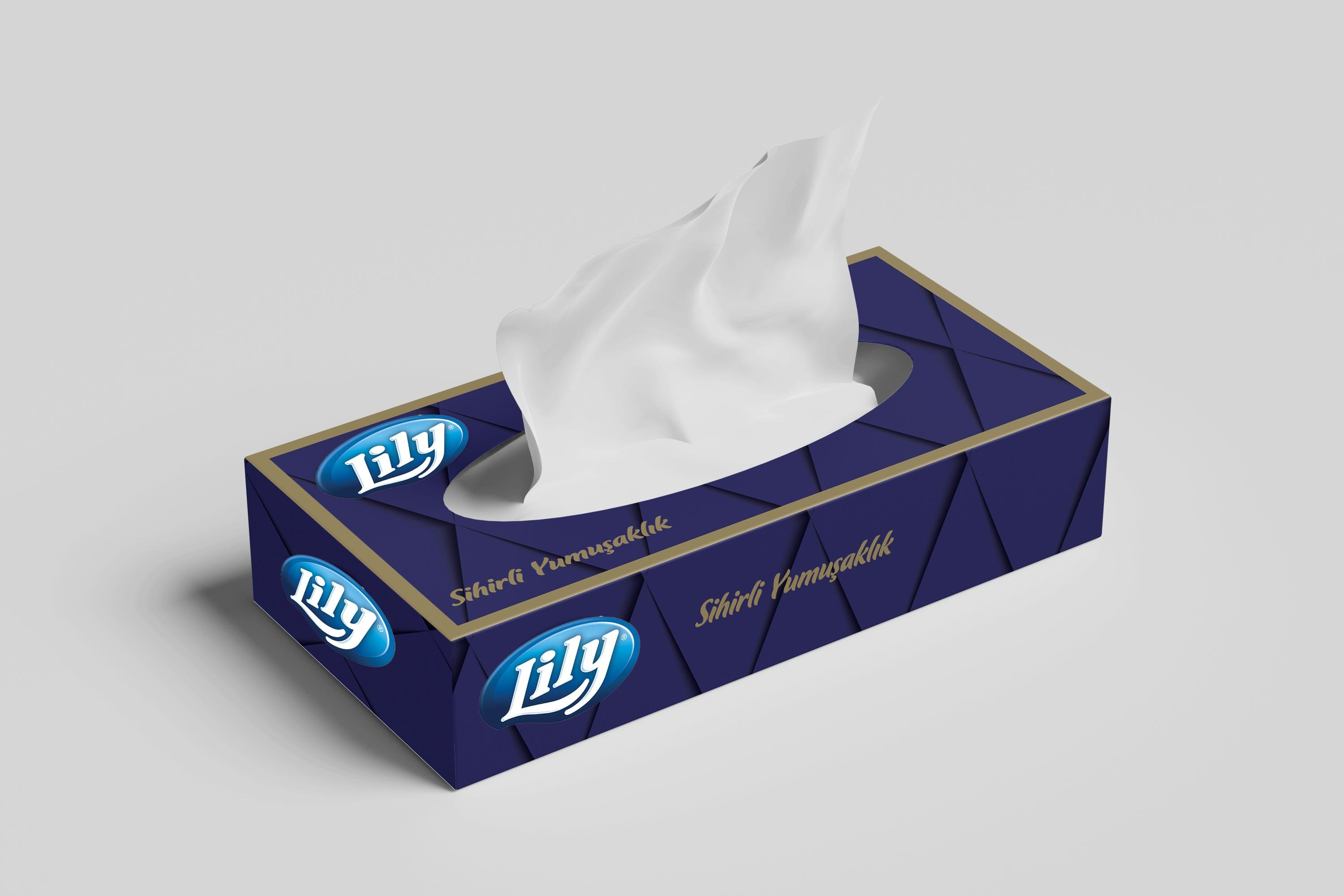 NapkinsLILY KUTU MENDİL 24LÜ