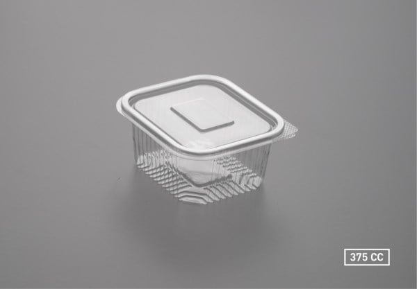 PLASTİK GIDA KAPLARIIZPACK SIZDIRMAZ KAP 375CC 100LÜ