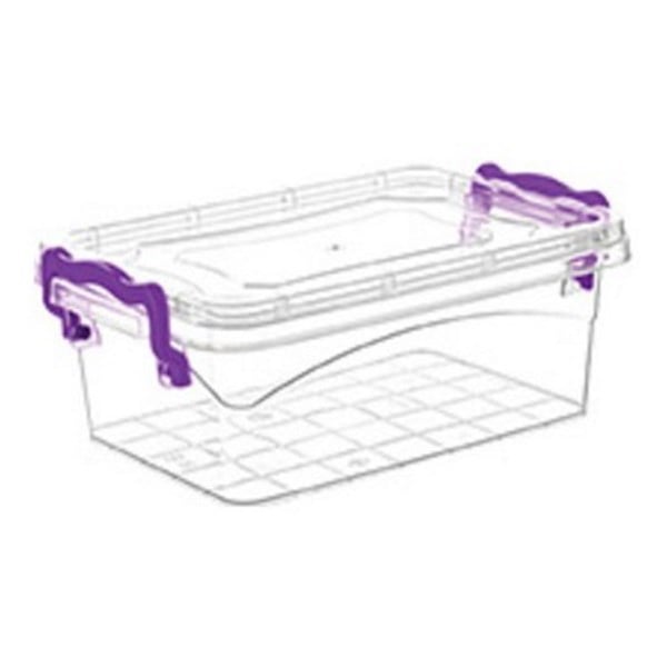 PLASTİK ÜRÜNLERAKYÜZ FAVİLLA KİLİTLİ SAKLAMA KABI 300ML