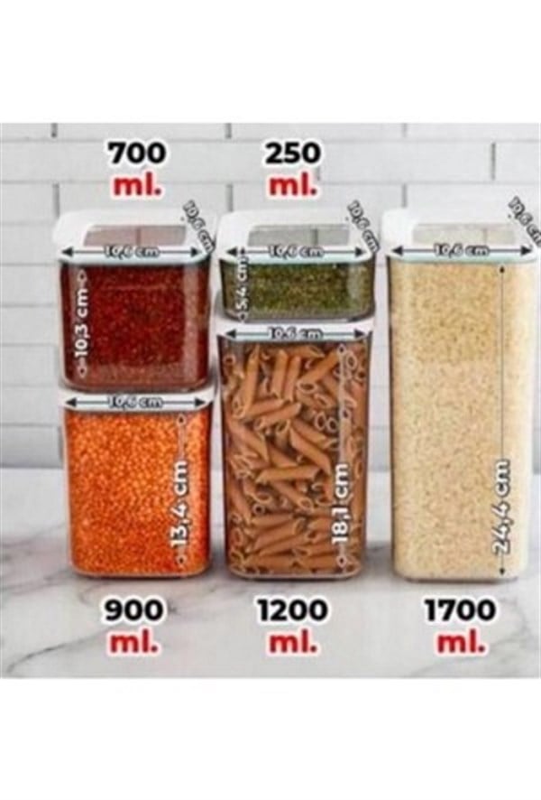 PLASTİK ÜRÜNLERAKYÜZ FAVİLLA KİLİTLİ SAKLAMA KABI 2,1L