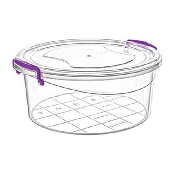 PLASTİK ÜRÜNLERAKYÜZ FAVİLLA KİLİTLİ SAKLAMA KABI 2,1L