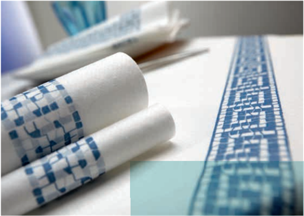 RESTORAN MASA TEKSTİLİMYKONOS MAVİ MASA ÖRTÜSÜ 100*100 25Lİ 