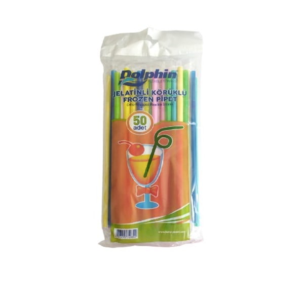 SARF MALZEMELERDOLPHIN JELATİNLİ KÖRÜKLÜ FROZEN PİPET 50'Lİ