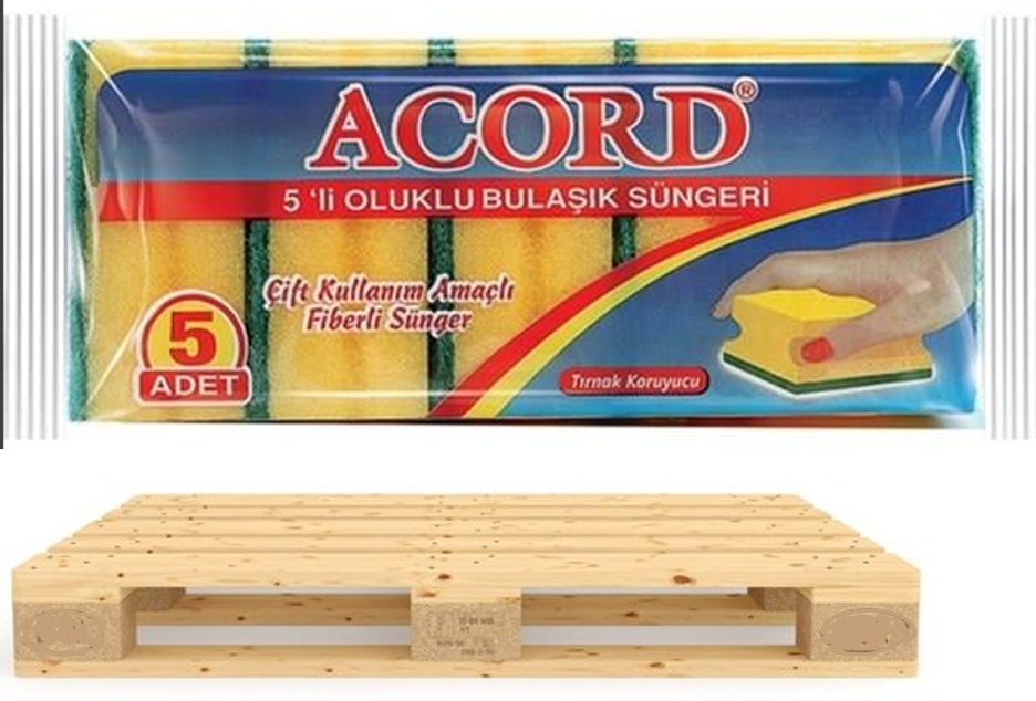  SPONGEACORD 5Lİ OLUKLU SÜNGER
