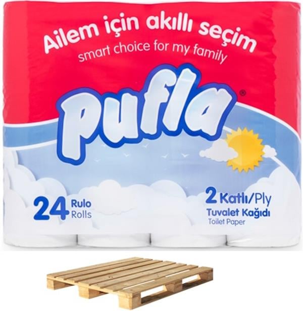 Tuvalet KağıdıS PUFLA TUVALET KAĞIDI 24LÜ TIR