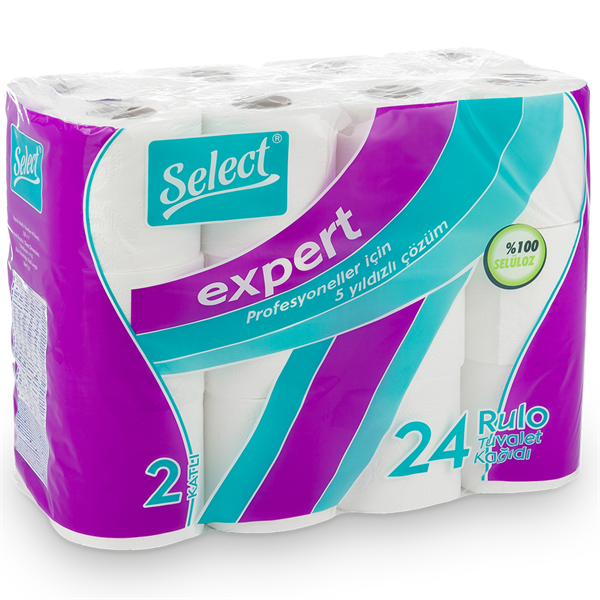 Tuvalet KağıdıS EXPERT TUVALET KAĞIDI 24LÜ