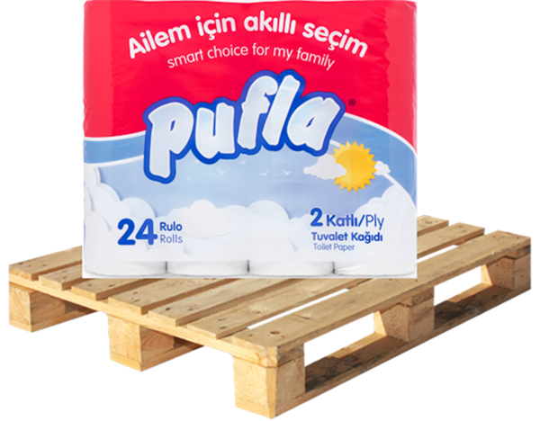 Tuvalet KağıdıS PUFLA TUVALET KAĞIDI 24LÜ TIR