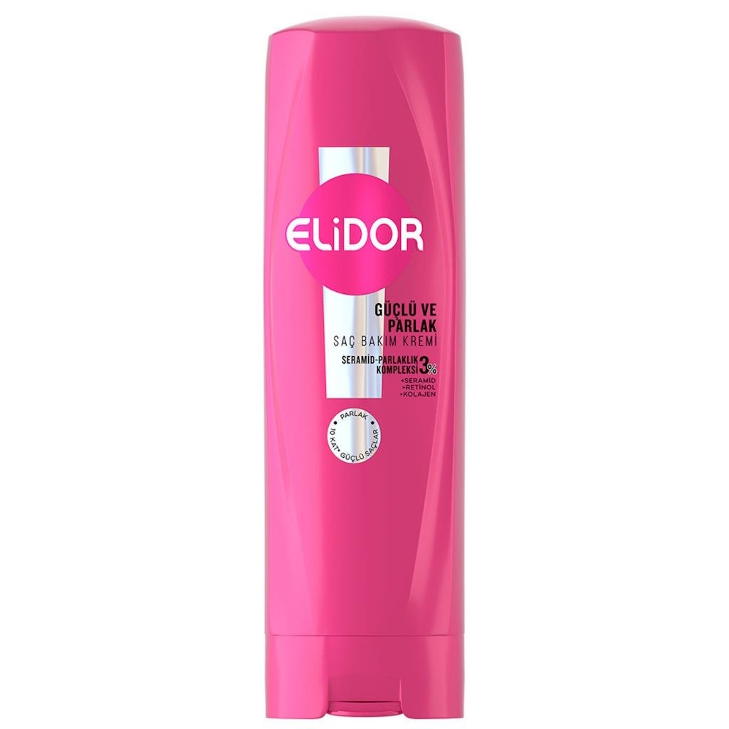 ELIDOR SAC BAK.KREMI 350 ML GUCLU PARLAK PEMBE