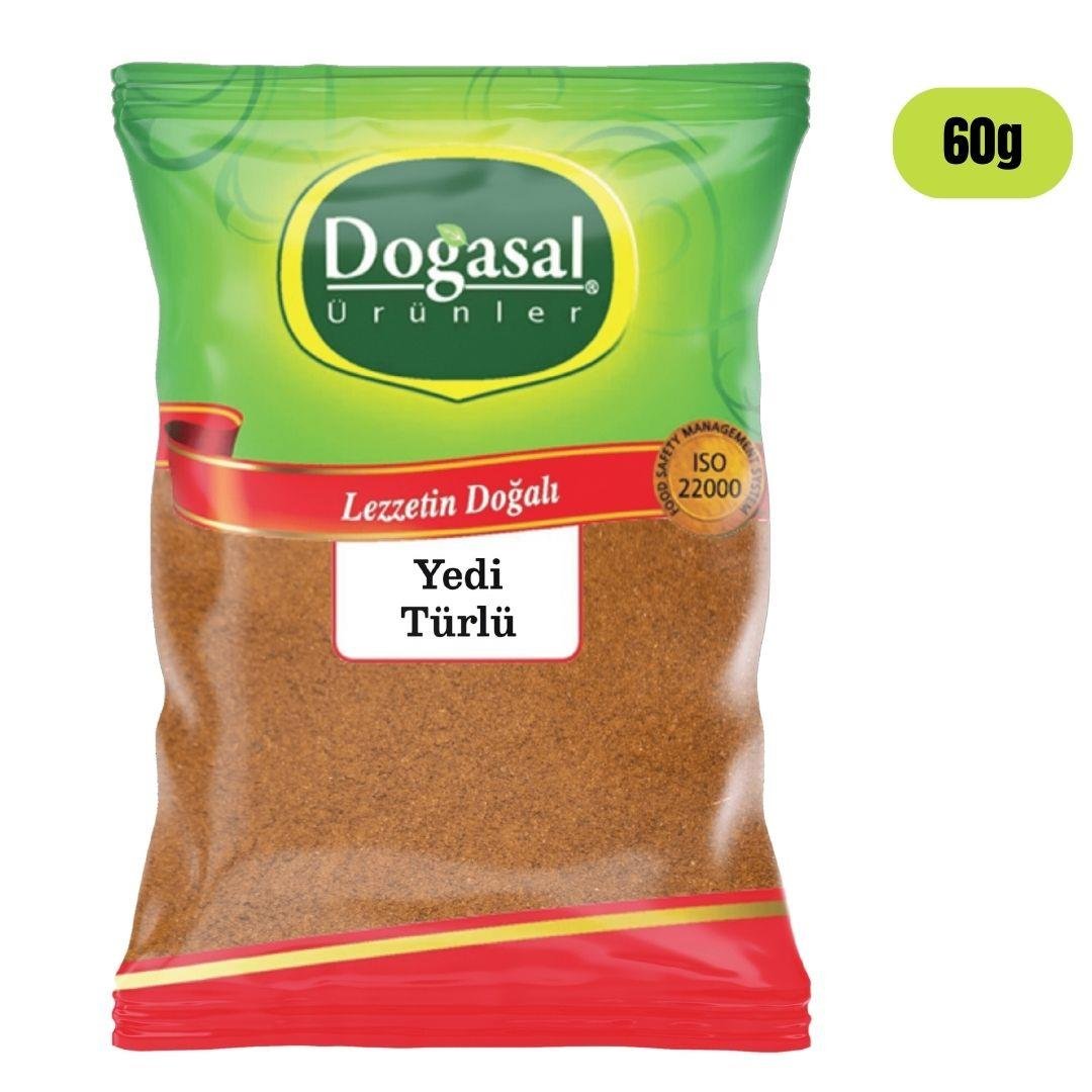 Doğasal Yedi Türlü Baharat 60g Yeditürlü