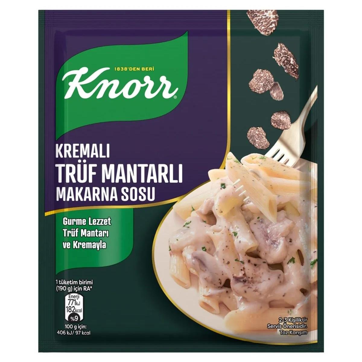 Knorr Kremalı Mantarlı Makarna Sosu 52g