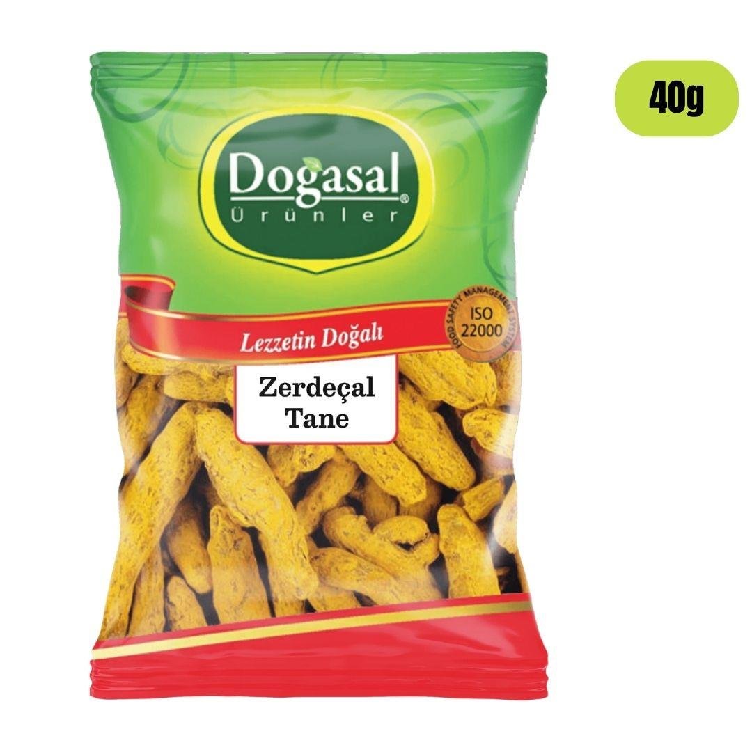 Doğasal Tane Zerdeçal 40g