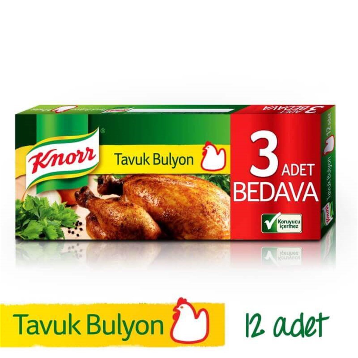Knorr Tavuk Bulyon Ekonomik Paket 120g