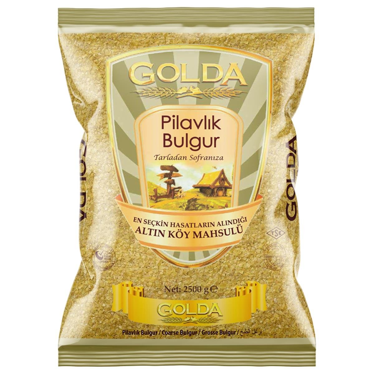 Golda Pilavlık Bulgur 2500g