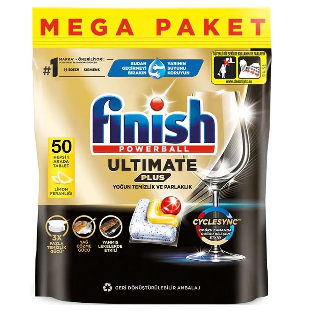 FINISH ULTIMATE PLUS 50 LI LIMON
