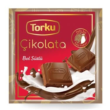 Torku Kare Çikolata 70g Bol Sütlü