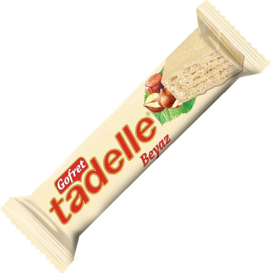 Tadelle Gofret Beyaz Çikolatalı 35g