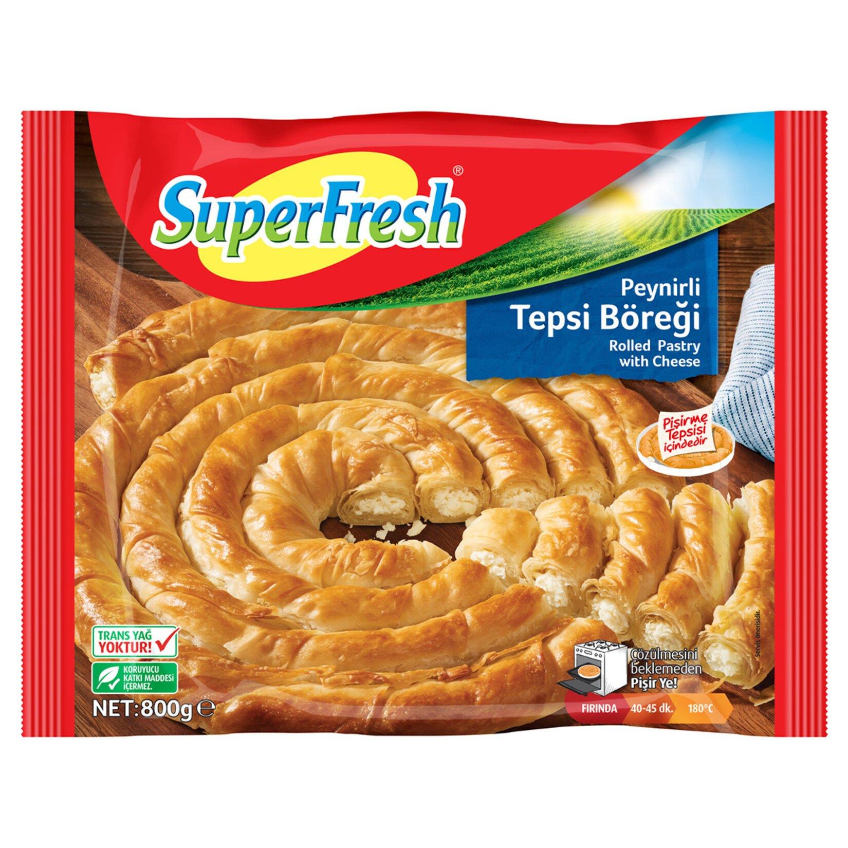 SüperFresh Peynirli Tepsi Böreği 800g
