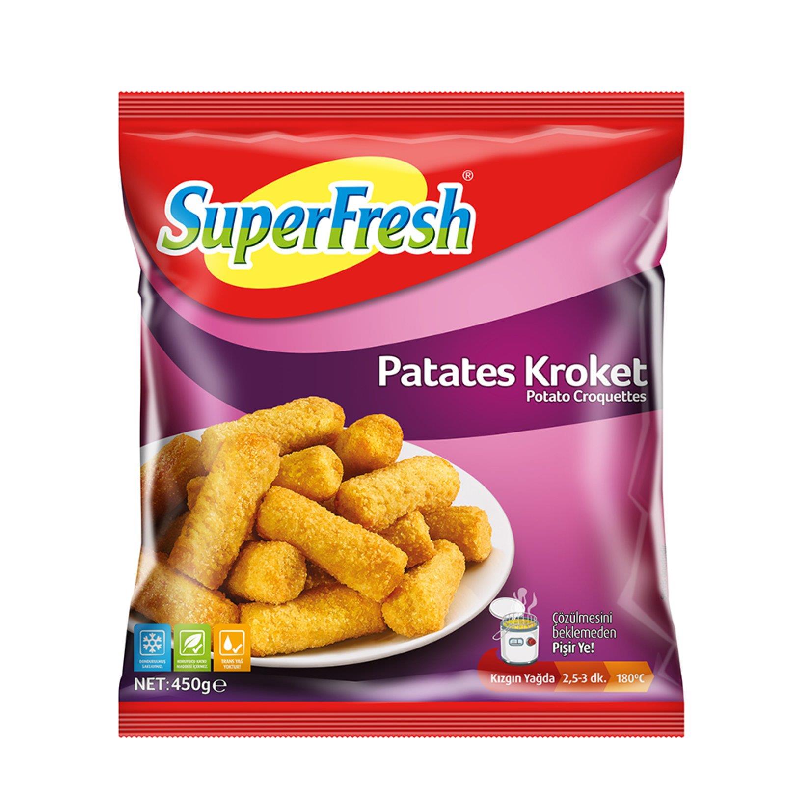 SüperFresh Patates Kroket 450 g