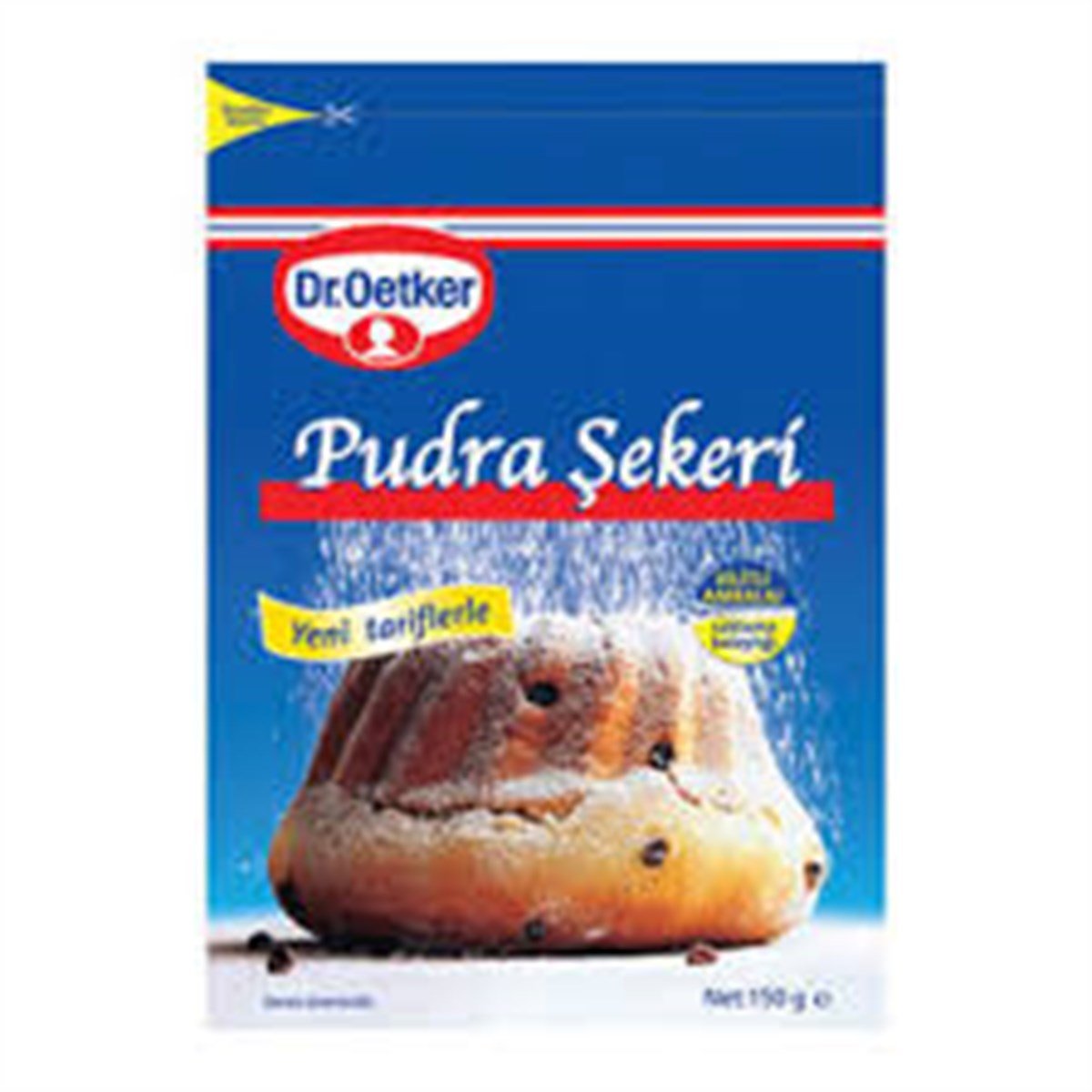 DR OETKER PUDRA SEKERI KILITLI 150 GR 6*12