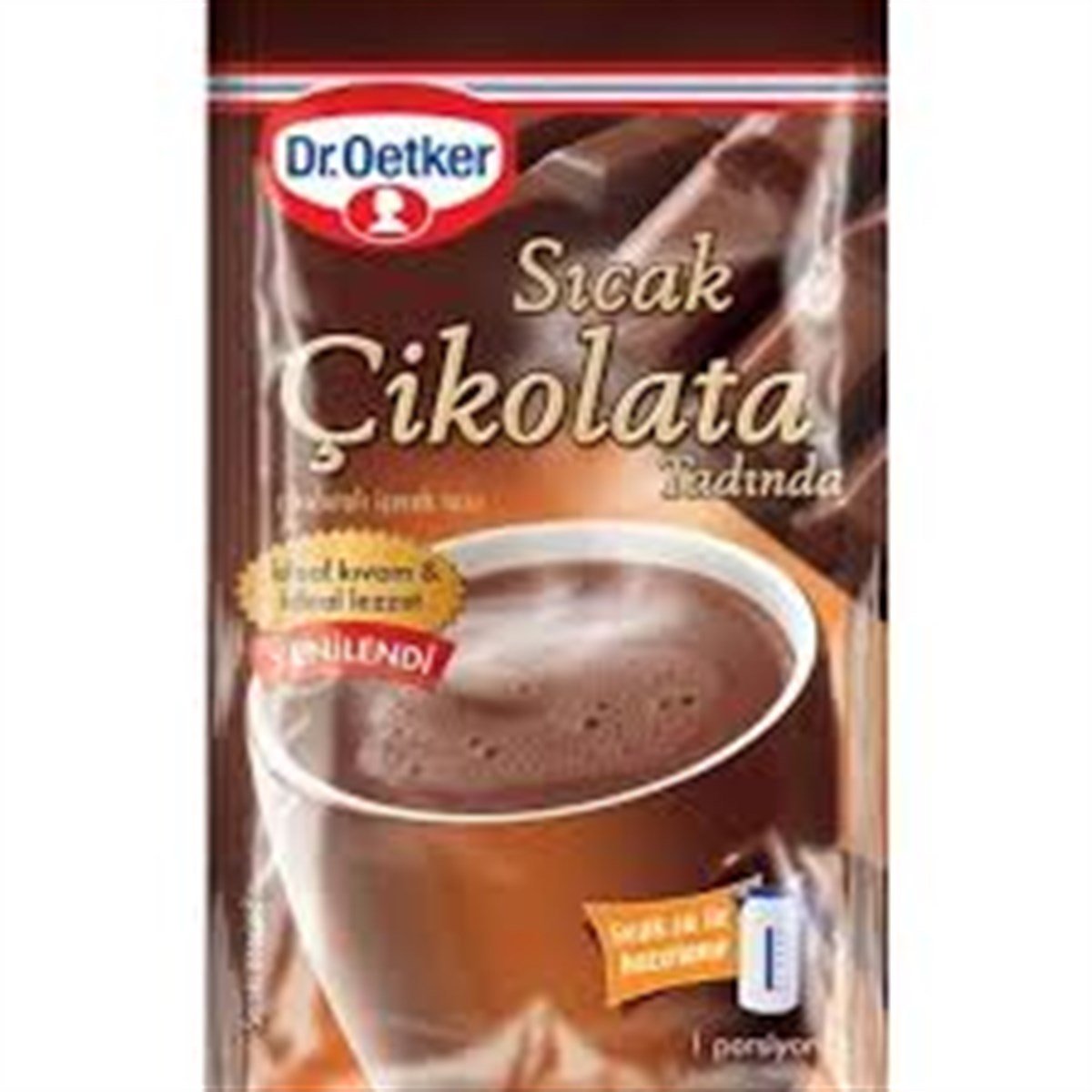 DR OETKER SICAK ÇIKOLATA TADINDA 25 GR PK 24*48