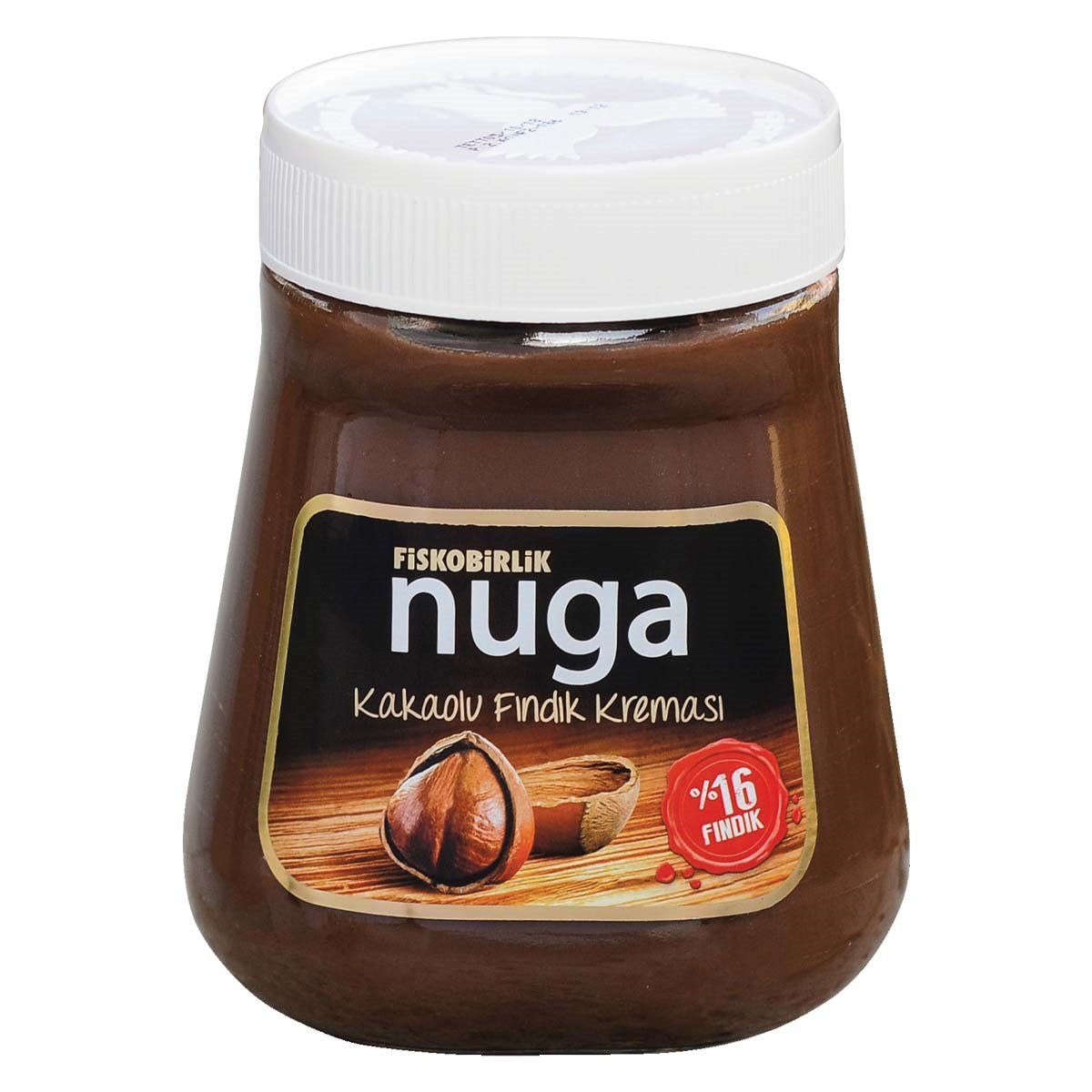 FISKOBIRLIK NUGA KAKAOLU FINDIK KREMASI CAM 350 GR