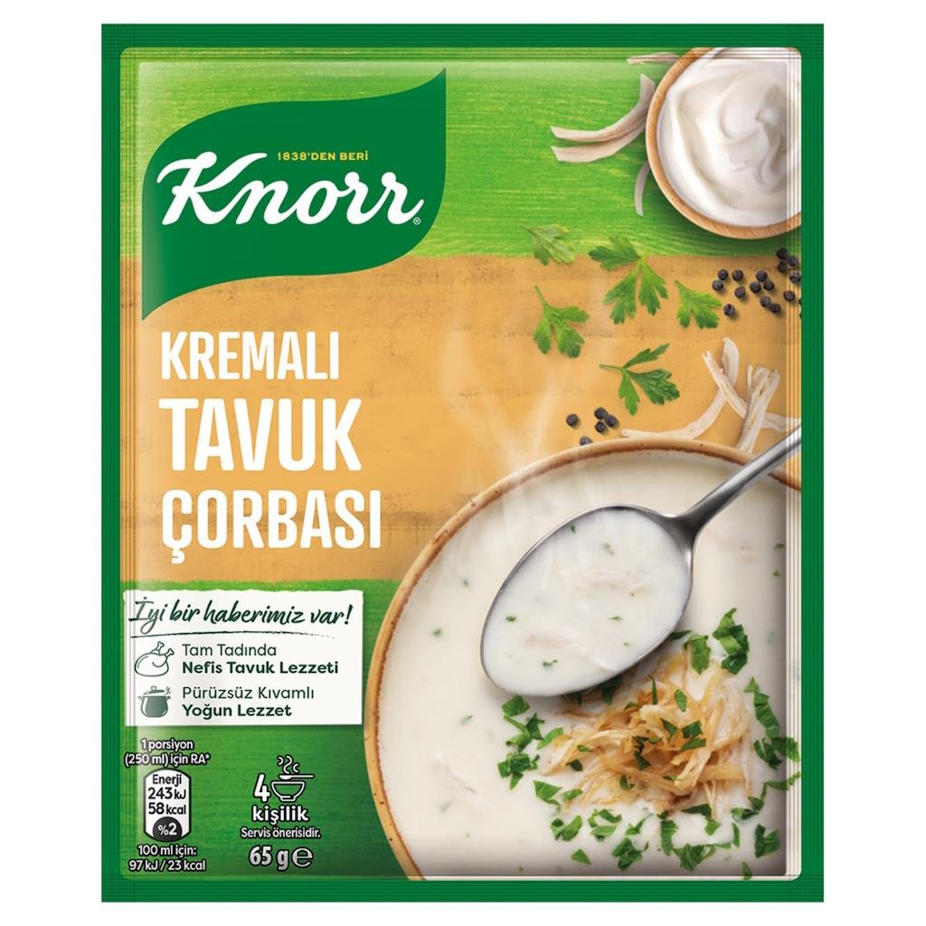 Knorr Çorba 65g Kremalı Tavuk Çorbası