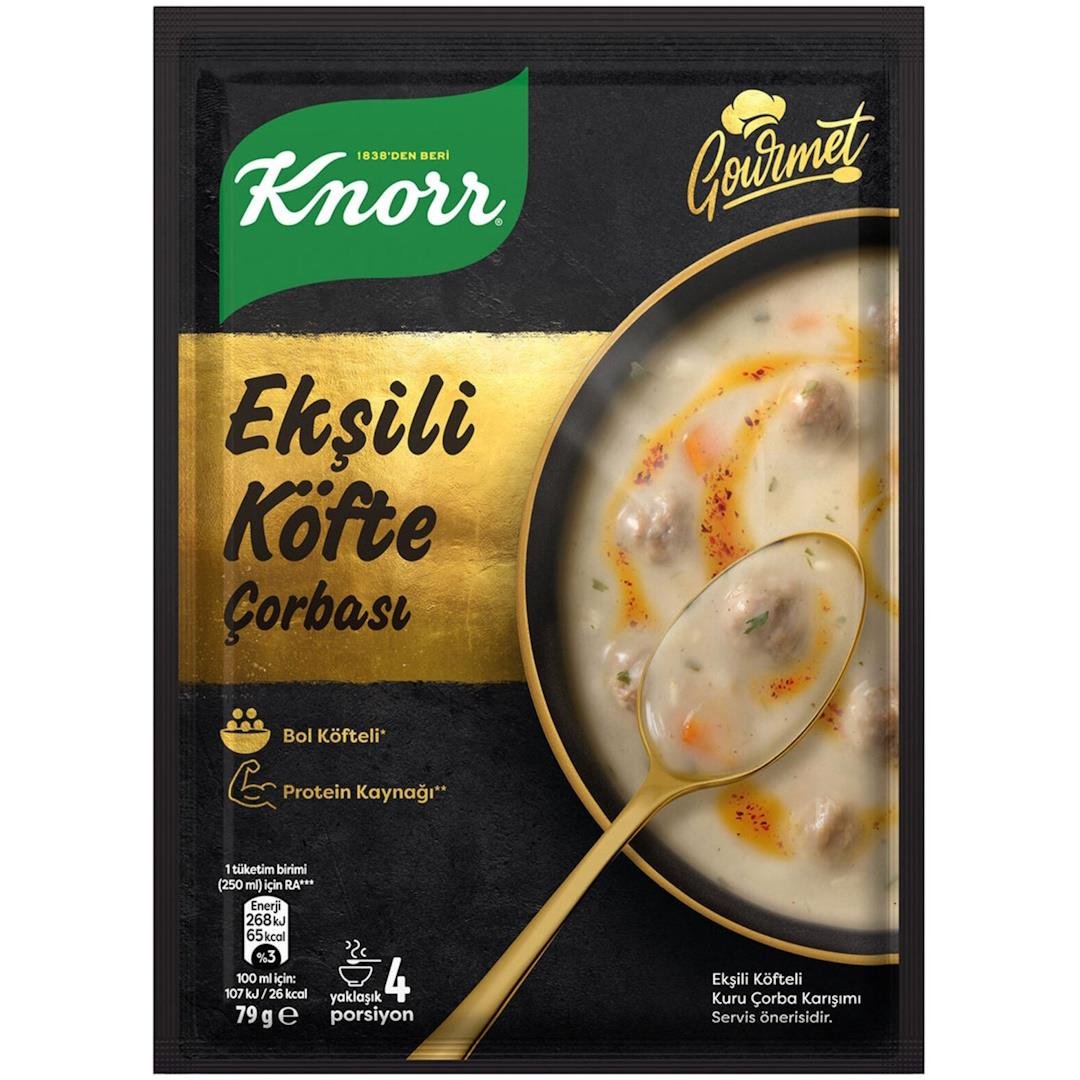 Knorr Gurme Çorba Ekşili Köfte Çorbası 79g