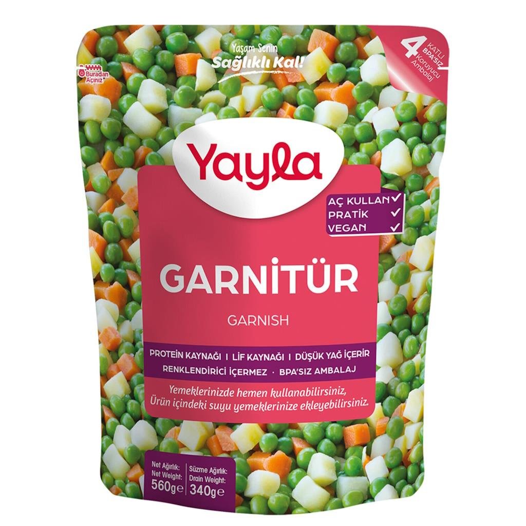Yayla Garnitür 560g Hazır Yemek