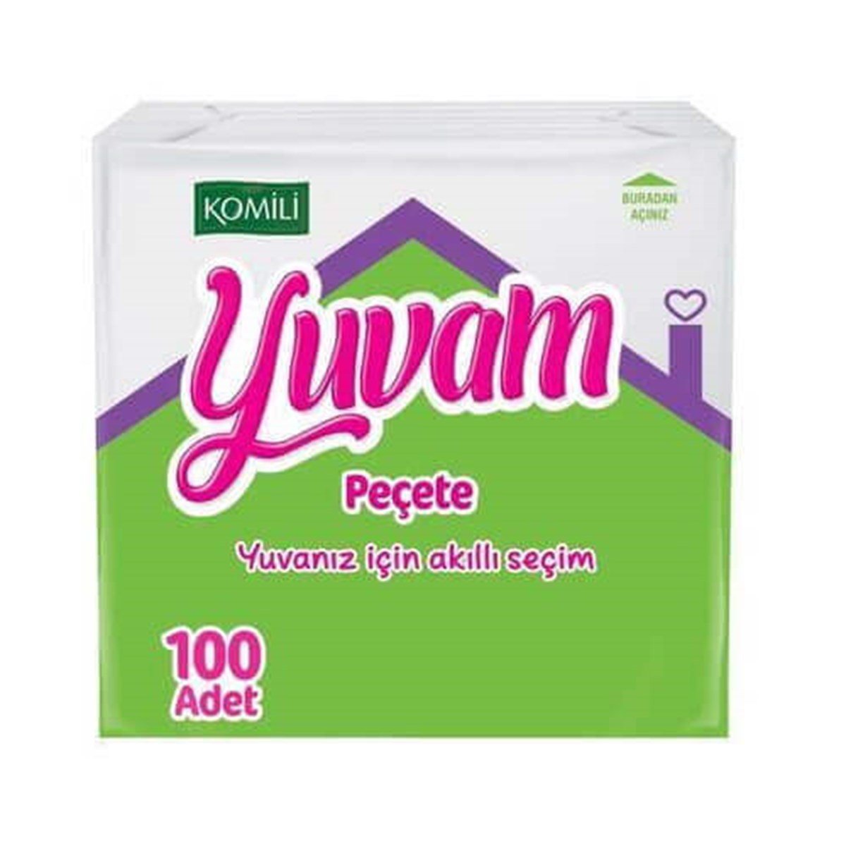 Komili Yuvam 100lü Peçete