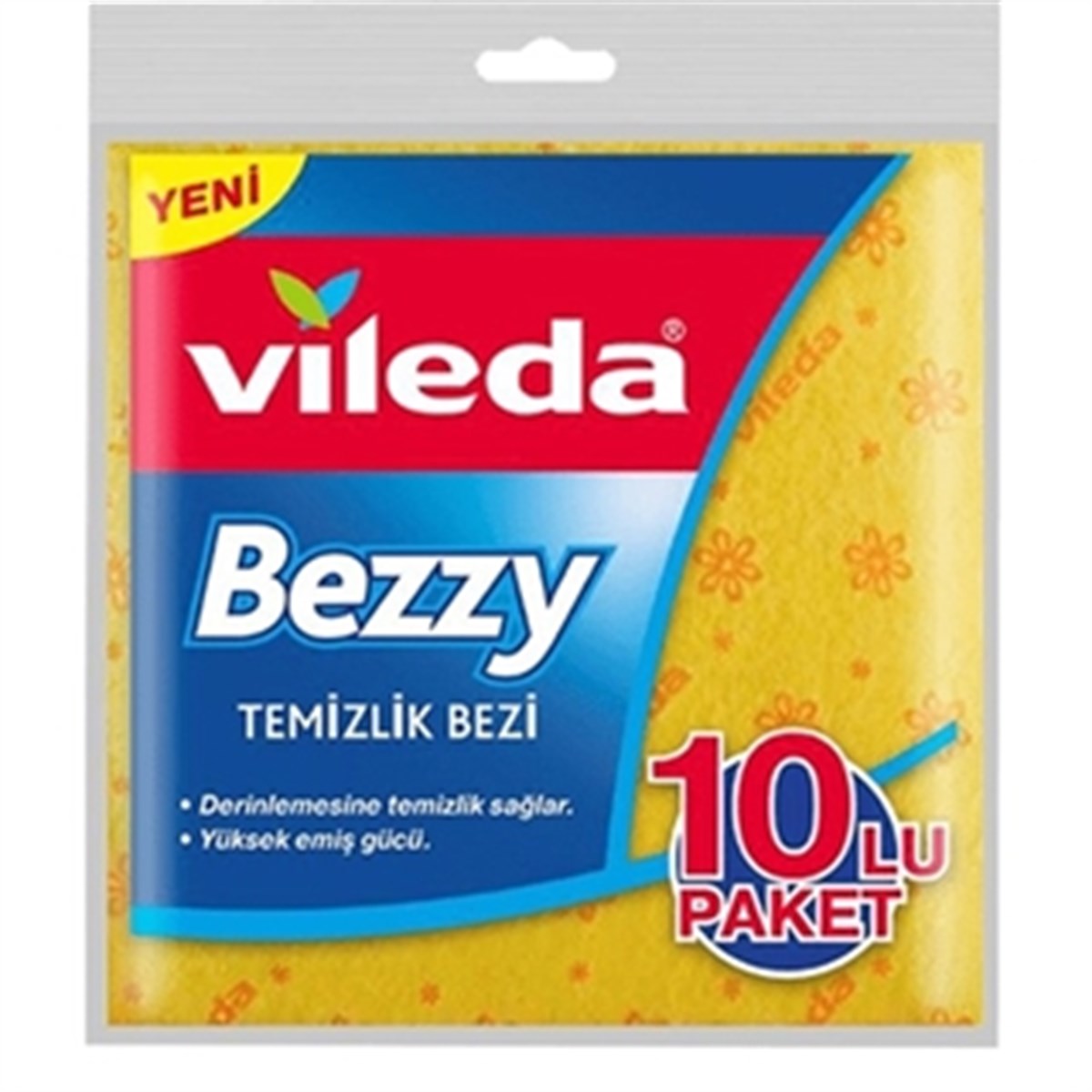 Vileda Bezzy Temizlik Bezi 10 lu