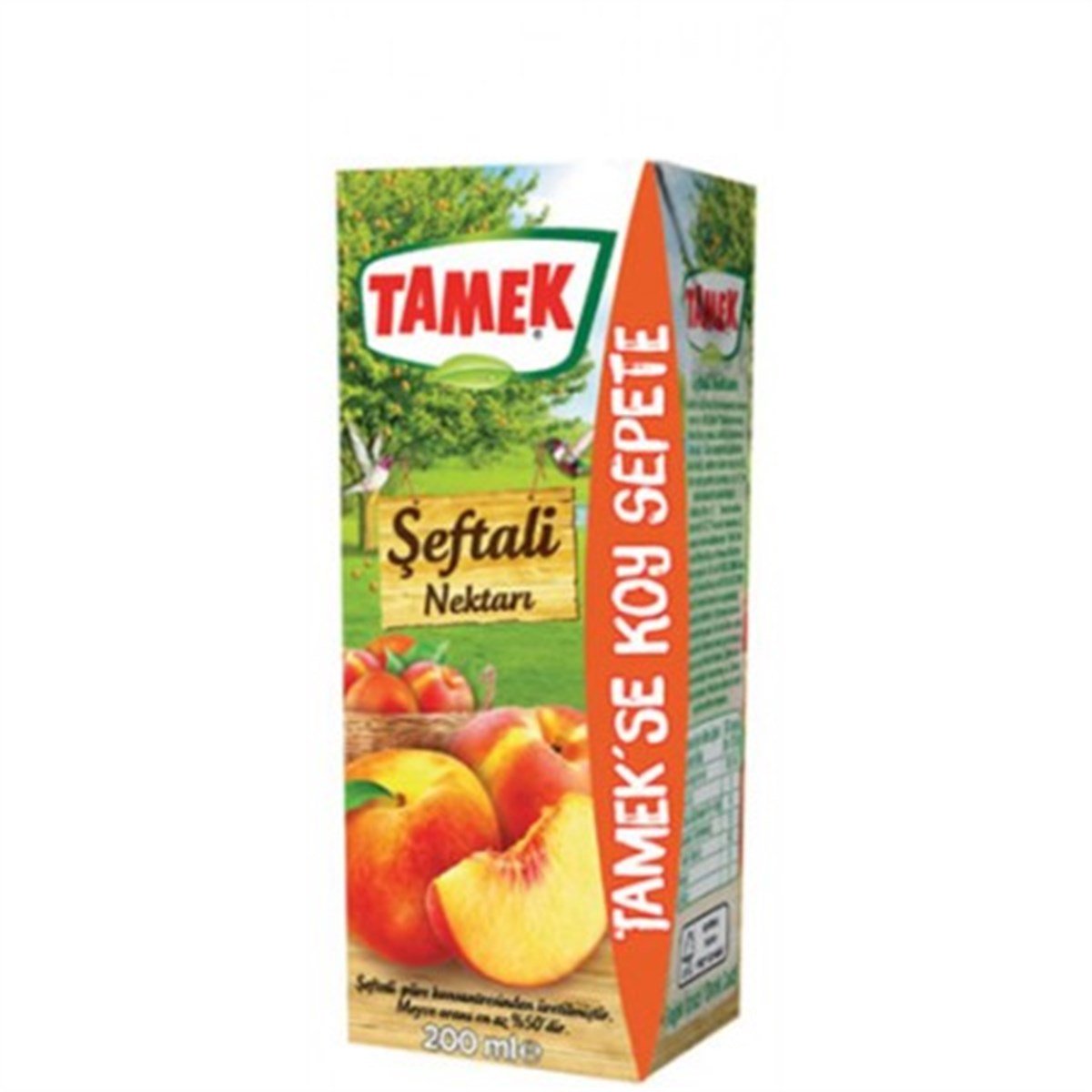 TAMEK MEYVE SUYU 185 ML SEFTALI