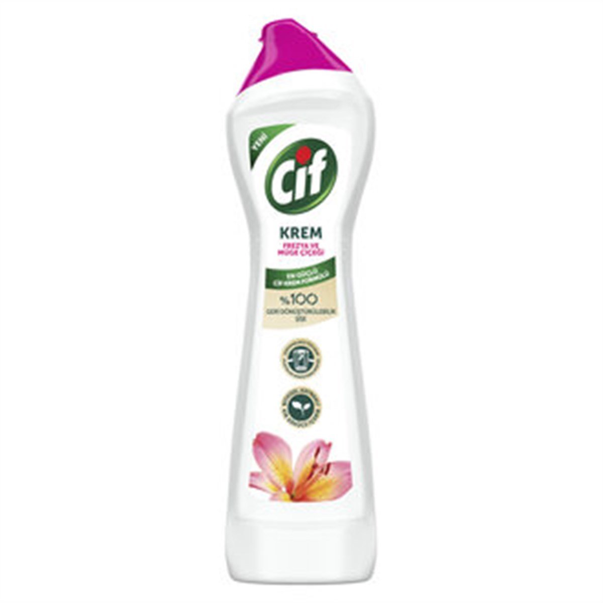 CIF KREM 500 ML FREZYA VE MÜGE ÇIÇEK *