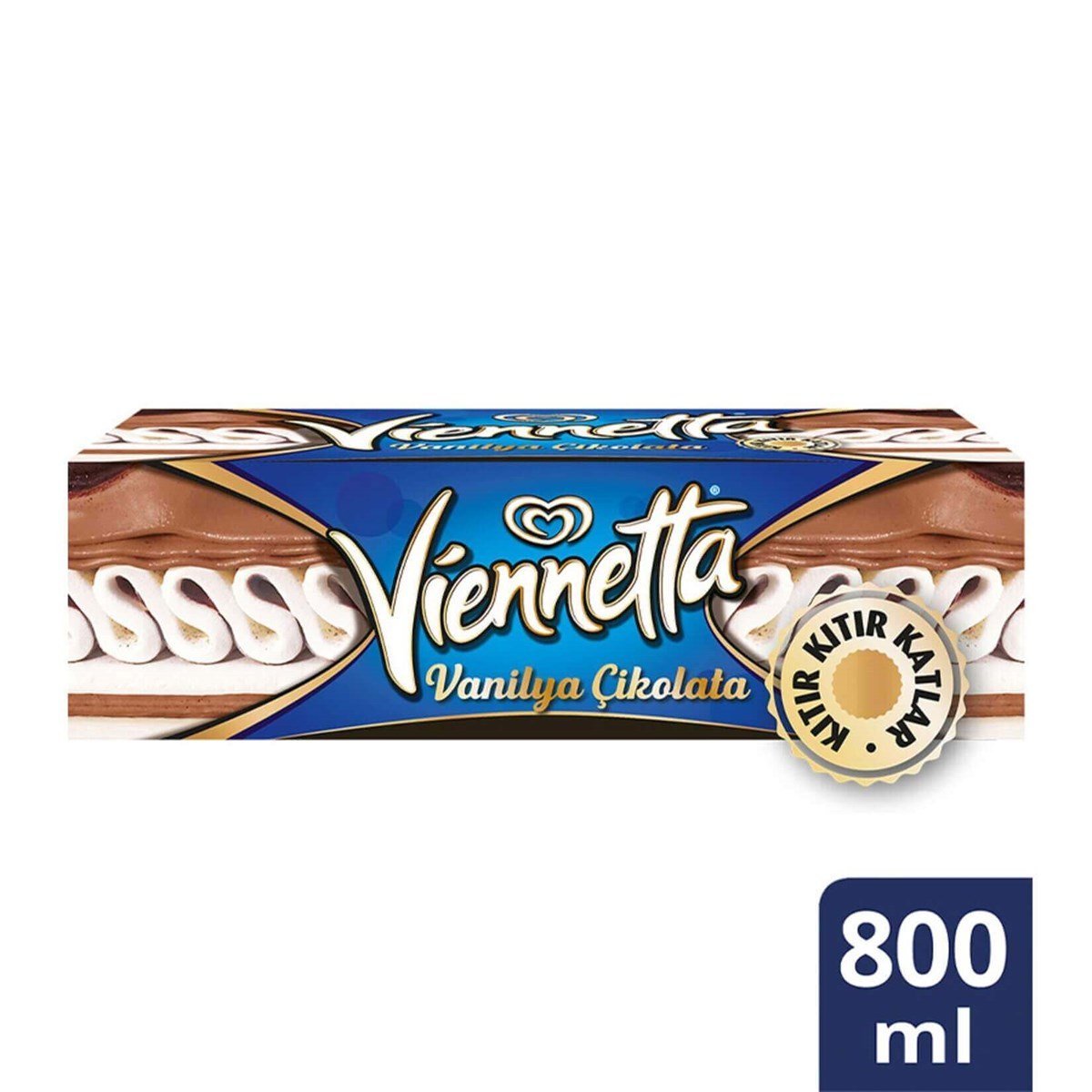 ALGIDA VIENETTA 800 ML CIKOLATA VANILYA 1*6
