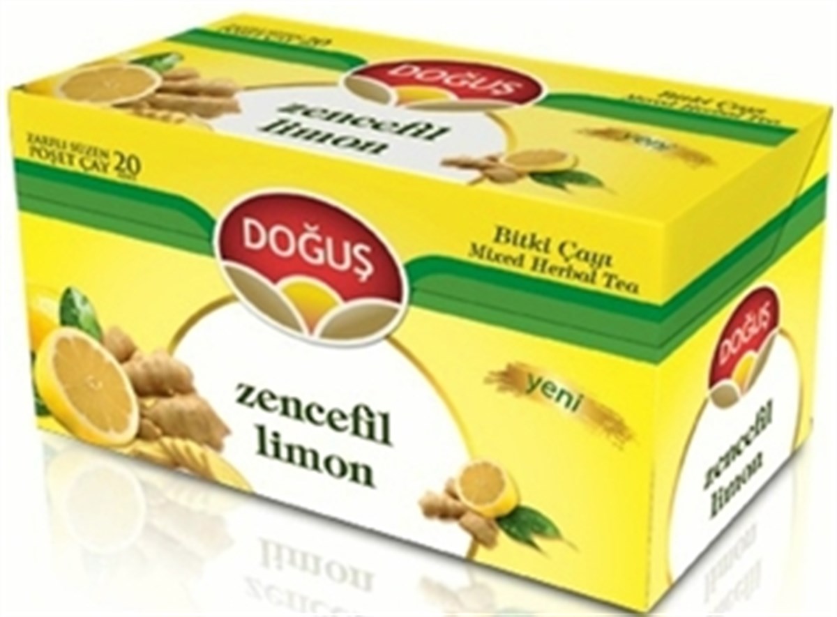 DOGUS ÇAY 20 LI  BALLLI  ZENCEFIL LIMON