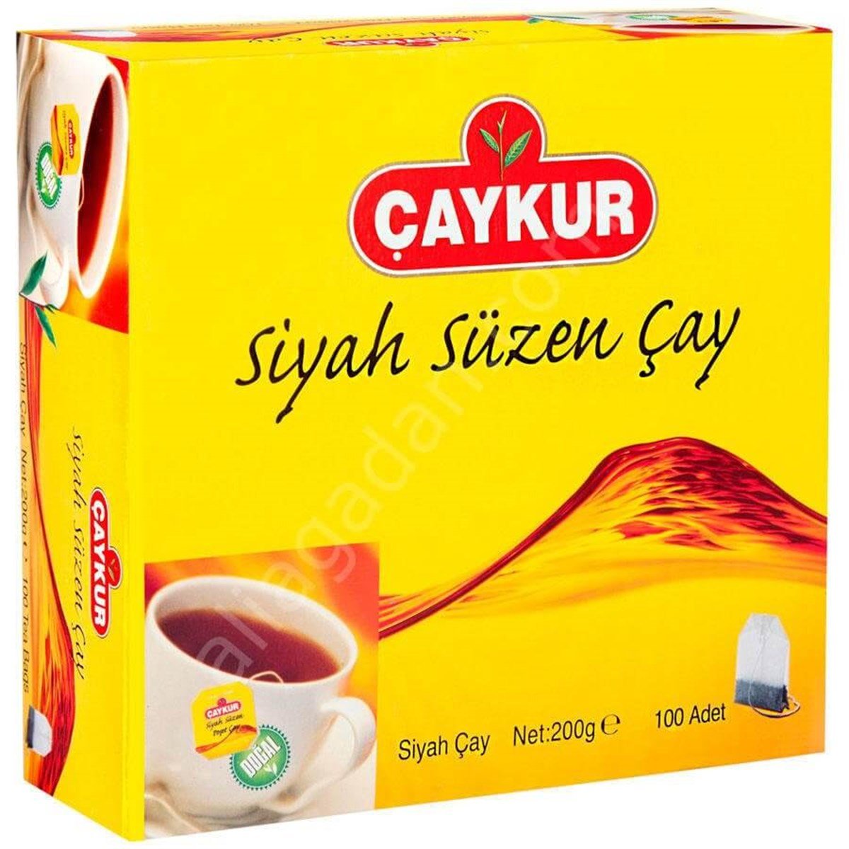 ÇAYKUR 200 GR SIYAH SÜZME BARDAK