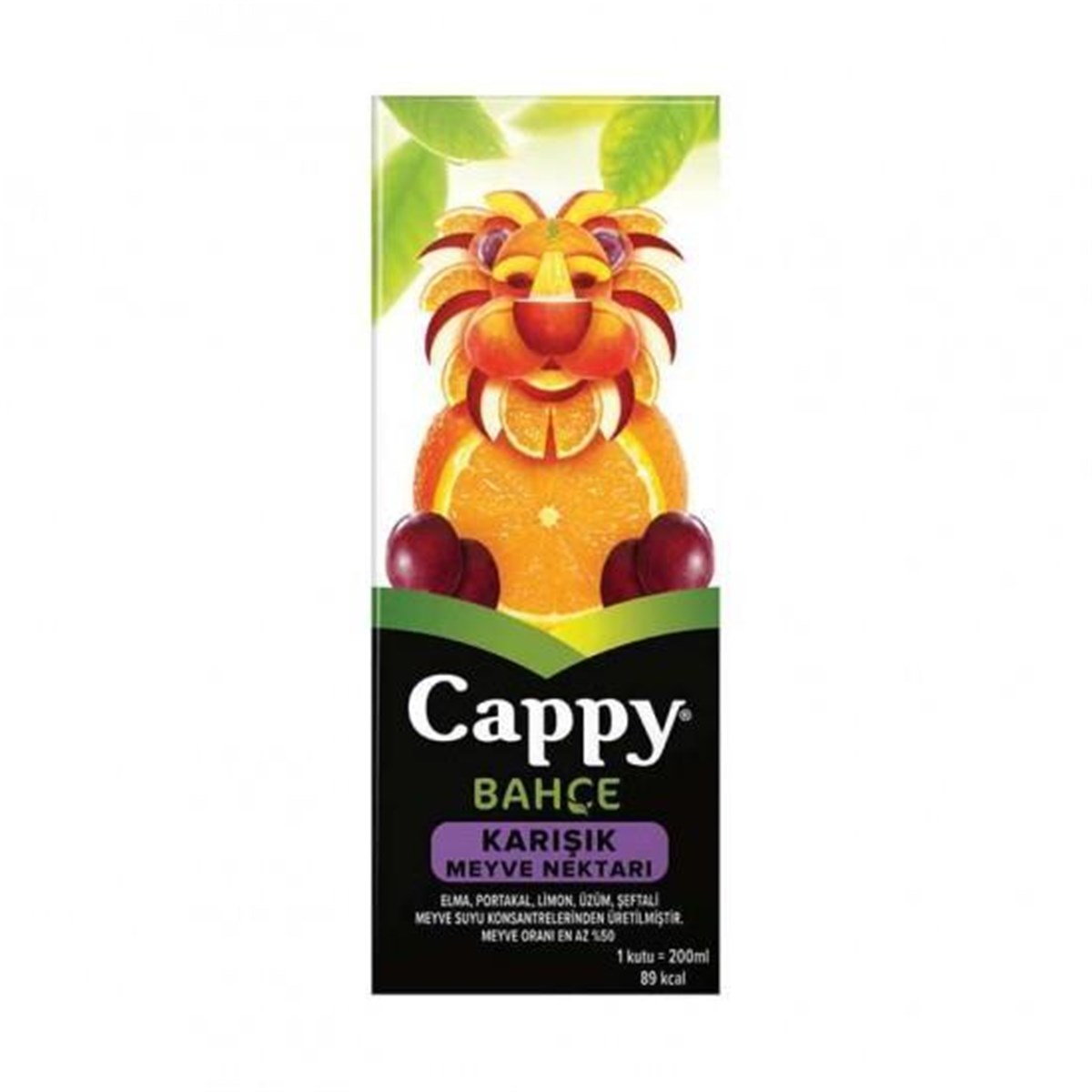 CAPPY 200 ML NEKTARI BAHÇE KARISIK 1*27