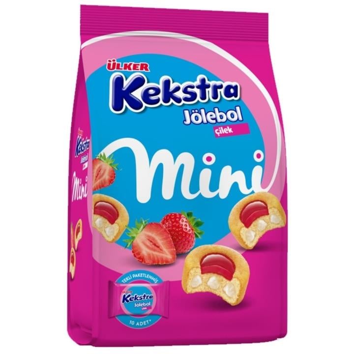 Ülker Kekstra Jölebol Çilekli Mini Kek 150g